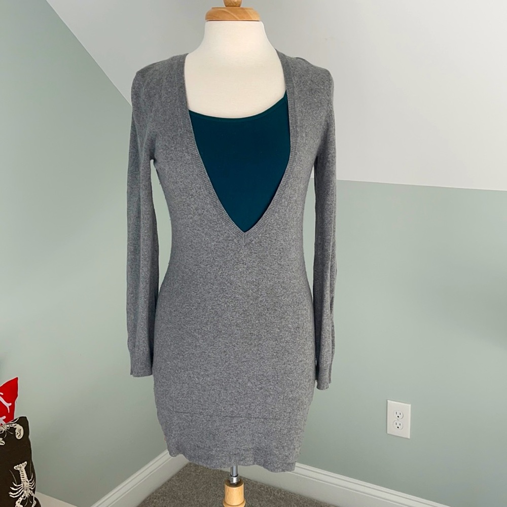 Deep V sweater